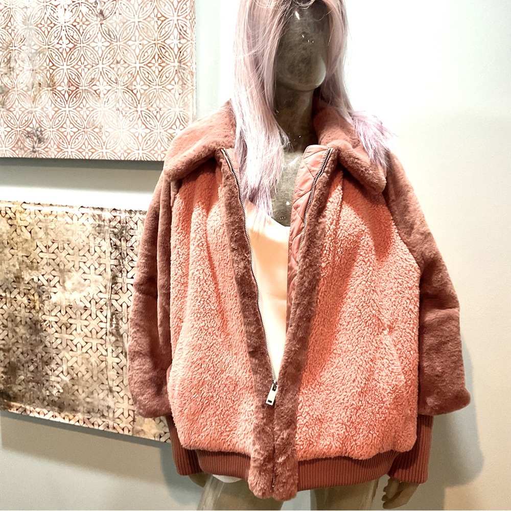 UGG RTW Faux Fur Coat